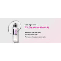 COSRX 7% Ácido Glicólico Líquido Potente Eliminador de Espinillas, 3.38 fl.oz, Exfoliante AHA, Tónico Exfoliante para Cara y Cuerpo, Poros - details 2