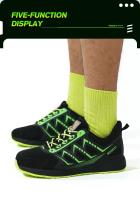Zapatos de seguridad ultraligeros para hombre y mujer, zapatillas de trabajo antideslizantes con punta de acero, transpirables, 48 - details 13