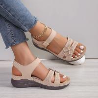 Zapatos planos a la moda para mujer, sandalias informales de verano para mujer - details 7
