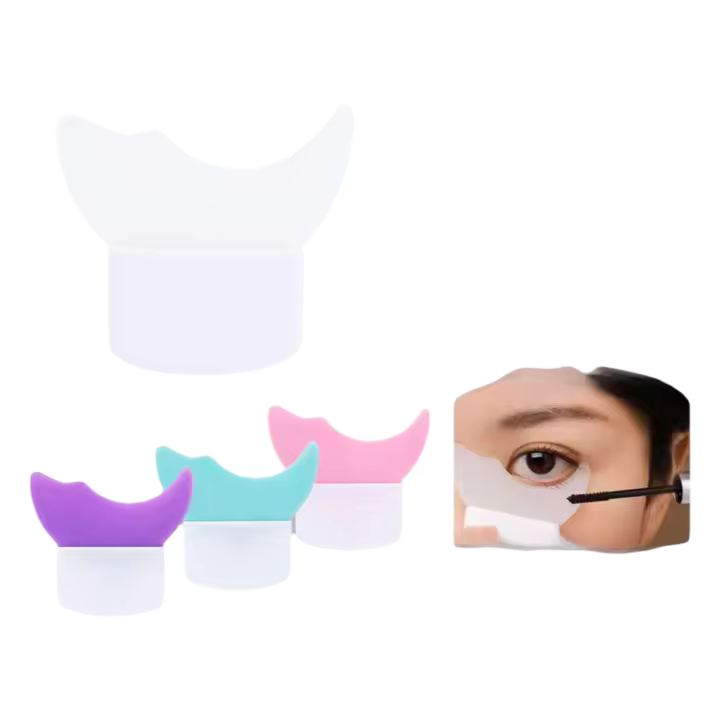 Plantilla de delineador de ojos de silicona Guía de maquillaje de ojos reutilizable - 1