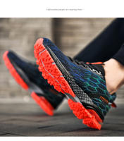 Zapatillas de correr para hombre, zapatos deportivos transpirables para exteriores, zapatillas ligeras con cojín de aire, calzado de entrenamiento atlético cómodo - details 23