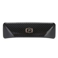 Pegatinas decorativas para interruptor de liberación de freno de pie, botón P para Mercedes Benz Clase E W212 C clase W204 GLK con apariencia de carbono - details 4