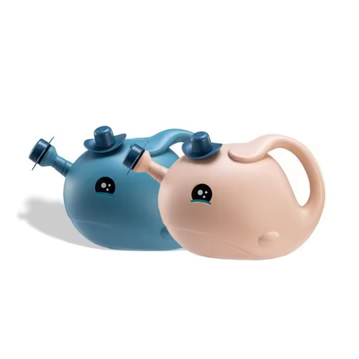 Hervidor de agua de dibujos animados para niños, tetera de jardinería, hervidor de flores, hervidor de riego suculento, 2 piezas - 1