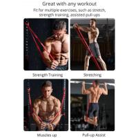 Banda de Resistencia para Fitness de 81 Pulgadas Expansor Elástico de Goma Rojo para Yoga y Gimnasio Equipo de Tensión O6A2 - details 8