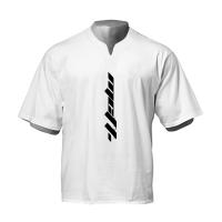 Camiseta Extra grande de algodón para hombre, camiseta de manga corta con estampado de cuello en V, de talla grande, de verano - details 12
