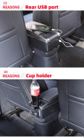 Consola de Mano Ignis para Suzuki IGNIS Caja de Almacenamiento Retrofit Accesorio Interior Simple Instalación para Coche - details 14