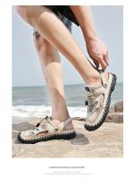 Zapatos de verano de gran tamaño para hombre, sandalias transpirables, zapatos casuales de malla, zapatos de viaje de fondo suave y hueco, zapatillas nuevas - details 8