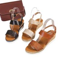 mujeres tacones cuña sandalias zapatos de verano - details 0
