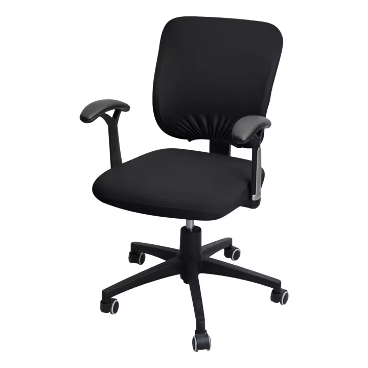 Cubierta de silla de computadora elástica universal para sillas de oficina - 1