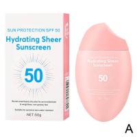 Protector solar facial, protector solar Mineral hidratante resistente al agua, tinte transparente, crema antiedad SPF 50+, protector solar con Control de aceite - details 4