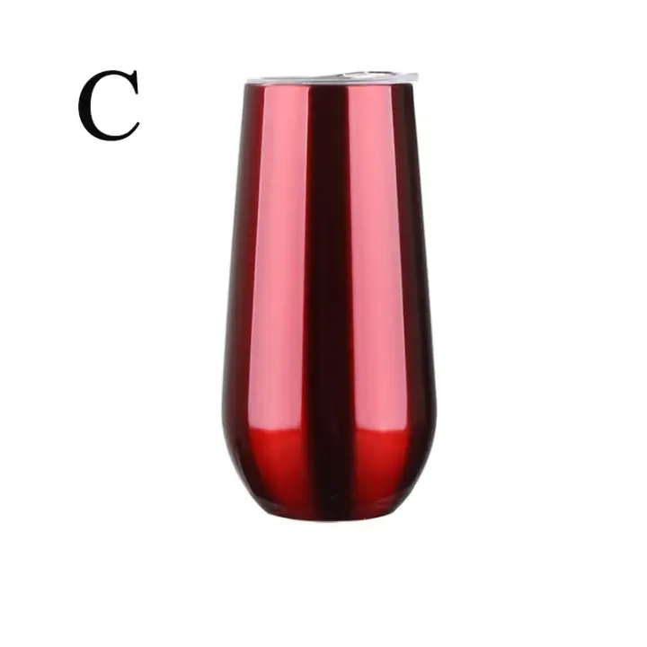 Copa de champán de Maple inoxidable de 6 oz with Grifos, Copa de cerveza y Vino, Gift de Taza para Fiesta de Bodas y Festivales - 1