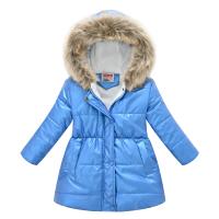 Manténgase abrigado y parece con estilo: chaqueta térmica con capucha para niña con acolchado alternativo de plumón para invierno - details 62