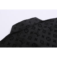 Camiseta Casual de Verano para Hombres Algodón Puro de Doble Hilo, Cuello Redondo, Estilo Suelto, Impresión de Logotipo Completo - details 3