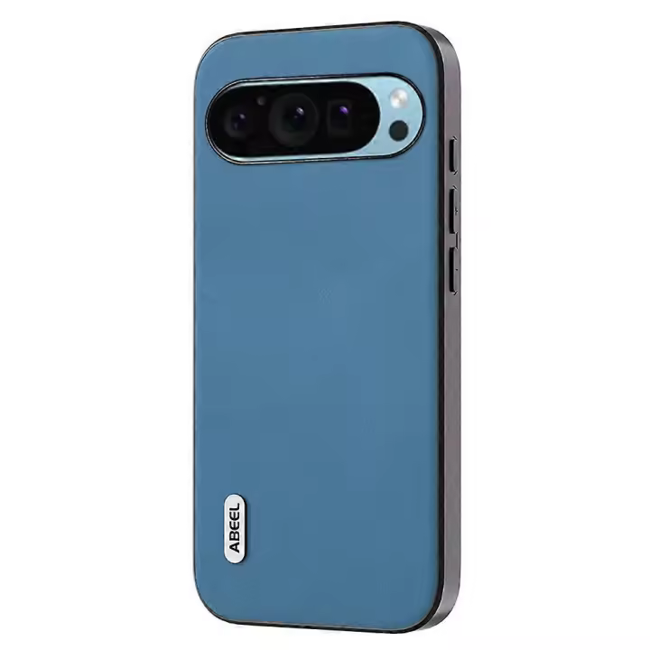 Funda para Google Pixel 9 de cuero texturizado con revestimiento de PC + TPU - 1
