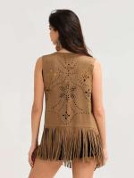 Moda Verano para Mujeres Chaquetas Sin Mangas de Cardigan con Flores Ropa Sólida y Elegante - details 3