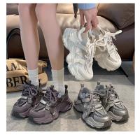 Zapatillas de plataforma de malla, zapatos casuales de mujer nuevos y versátiles que aumentan la altura - details 6