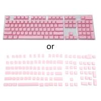 104pcs ABS Backlit Keycap OEM for nical Gaming Keyboard  Blue Green Gray Orange Pink - details 2