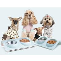 Comedor de Acero Inoxidable para Mascotas Solución de Alimentación Doble para Perros y Gatos - details 7