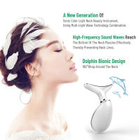 Dispositivo de belleza para rejuvenecimiento de la piel, masajeador Facial de cuello, vibración, Lifting, reafirmante, 3 colores - details 9