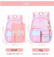 Mochila escolar arcoiris para niñas,Bonita mochila escolar,Regalo para estudiantes de primaria,Mochila escolar infantil - details 1