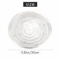 Platillos transparentes para plantas de interior y exterior, bandejas de goteo para maceta, jardín, 30cm, 12 pulgadas, 10 paquetes - details 5