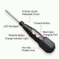 Alicate Duo Recargable Eléctrico y Manual Maizhe 3.6V Sin Cable Mini Herramienta Eléctrica con Luz LED para Bricolaje en Casa - details 0