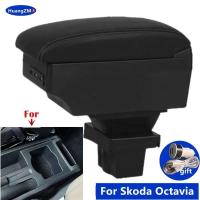 Octavia para Skoda 2 ca reposabrazos empuje dedicado Interior coche actualización accesorios 2005-2012 - details 0