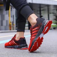 Zapatillas de deporte Unisex para correr al aire libre, Zapatos transpirables informales para caminar, antideslizantes, cómodas, tenis para hombre - details 17