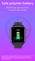 inteligentes Relojes GPS niños localizador y llamadas heart rate blood pressure watch - details 5