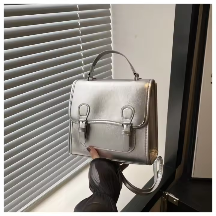 Bolsos de mano para mujer 2025 nueva mochila de moda estilo universitario mochila de hombro informal - 1