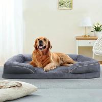 Cama impermeable para perros con espuma viscoelástica antideslizante, duradera y cómoda, funda extraíble y lavable, todas las ramas (1 unidad de lujo) - details 0