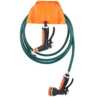 Soporte de manguera de plástico para montaje en pared, soporte de almacenamiento de manguera de jardín portátil grueso, soporte Universal duradero para manguera de agua - details 7