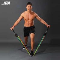 Exercise Band For Workout 11Pcs Set 150 Lbs Adjustable Elastic TPE With Handle Door Anchor Resistance Band For Men Full Set - details 6