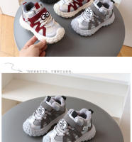 Zapatos deportivos de invierno para niños, de terciopelo, dos zapatos de algodón para bebés, niñas, zapatos de papá, niños, bonitos zapatos para correr de dibujos animados - details 7