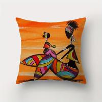 Funda De Almohada Tradicional Africana Lavable, 1 Paquete/4 Piezas, 17,7X17,7 Pulgadas - details 5