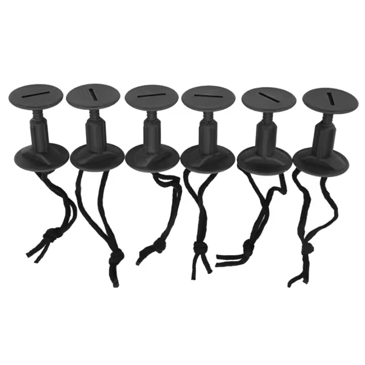 Tapones de correa para tabla de Surf, accesorios de agua para Surf, accesorio para Bodyboard, 6 piezas - 1