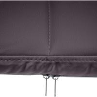 B Tapizada En Cuero Sintético I Silla De Espera con Reposabrazos I Silla Confidente con Base De Metal I Color:, Color:Negro - details 49