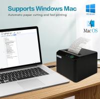 Xprinter-Impresora térmica de recibos de corte automático, máquina de impresión POS de cocina de 80mm, USB, LAN, compatible con Mac y Windows - details 2