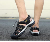 Sandalias Casuales de Cuero de Vaca de Gran Tamaño Zapatos de Playa para Hombres y Mujeres - details 24