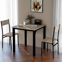 Juego de Comedor de 3 Piezas Mesa de Cocina, Sillas de Comedor, Juego de Asientos - details 11