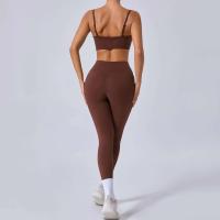 Conjunto Gym 2024, Entrenamiento Deportivo Mujer Yoga Vestido Azul, Café, Azul Marino, Negro, Nuevo - details 25