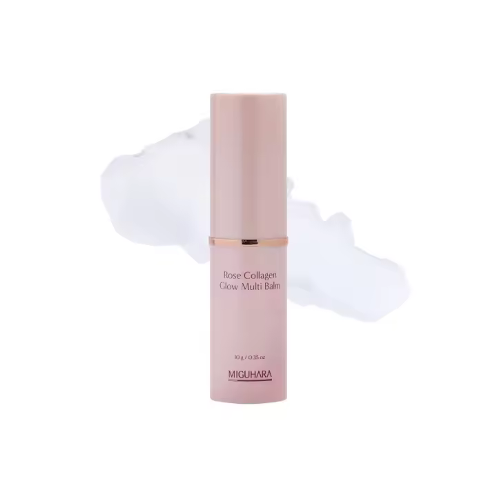 Bálsamo múltiple hidratante todo en uno para el cuidado de la piel coreano Rose Collagen (10 g/0,35 oz.) - 1