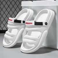 Zapatillas hombre verano 2024 nuevo uso exterior niños pisando mierda sensación deportes conducción sandalias de playa de suela blanda de doble propósito - details 2