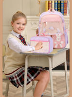 Mochila escolar Infantil de nailon para niñas, Mochila escolar Infantil, bonita, Impermeable, juvenil - details 5