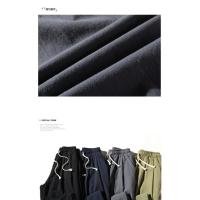 Pantalones de Verano para Hombre Finos, Informales, Versátiles 100% Algodón Puro hasta la Tobillera - details 9