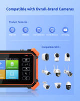 Pruebas de CCTV Elecpow 4 Pulgadas IPC-1910 Plus Herramientas de Red para Cámaras IP 8MP CVI TVI AHD Cable Tracer Analógico POE Digital - details 5