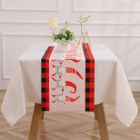 Bonenjoy, 1 pieza, mantel de Feliz Navidad, mantel con estampado de Papá Noel, mantel para banquete, fiesta, mesa de comedor, decoraciones navideñas - details 4