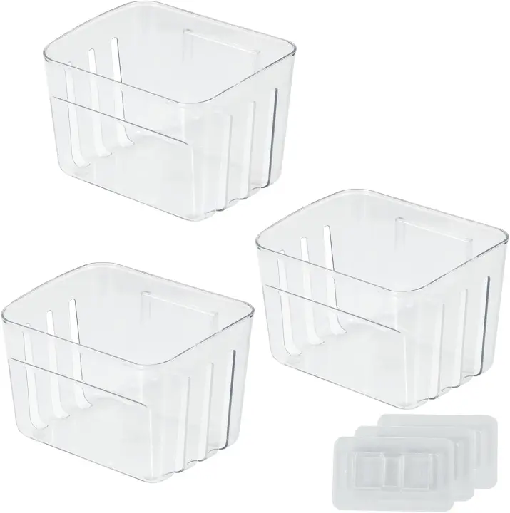 Organizador de Cocina Montado en la Pared Caja de Almacenamiento para Gabinetes, Panaderías y Cajones Material de China - 1