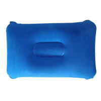 Almohada inflable de viaje para acampar, pequeña almohada de aire cuadrada de tela flocada utilizada para acampar y senderismo - details 0