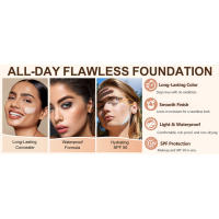 Hydrating Longwearing Waterproof Concealer Foundation